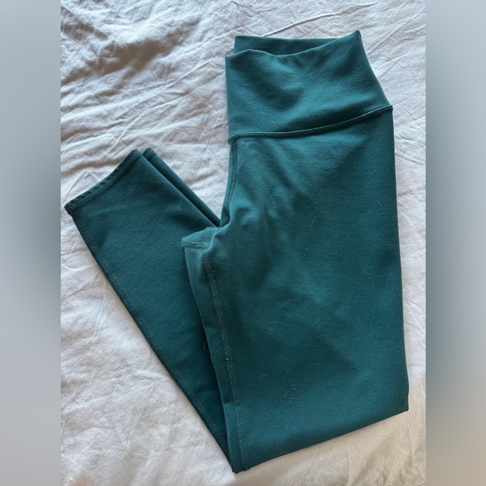 7/8 High-Waist Airbrush Legging -
Midnight Green